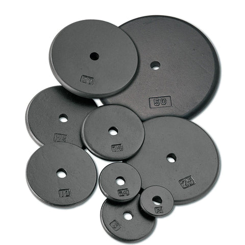 Body-Solid RPB Black Cast Iron Standard 1 inch Plates
