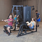 Body-Solid Pro ClubLine S1000 Four-Stack Commercial Gym, view 5