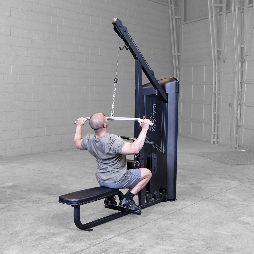 Body-Solid Pro ClubLine Series 2 Lat and Mid-Row (S2LATX), view 3