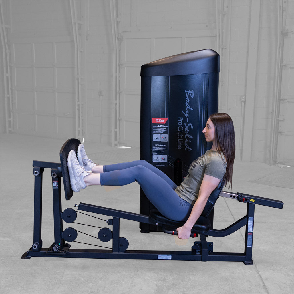 Body-Solid Pro ClubLine Series 2 Leg Press and Calf (S2LPCX), view 4