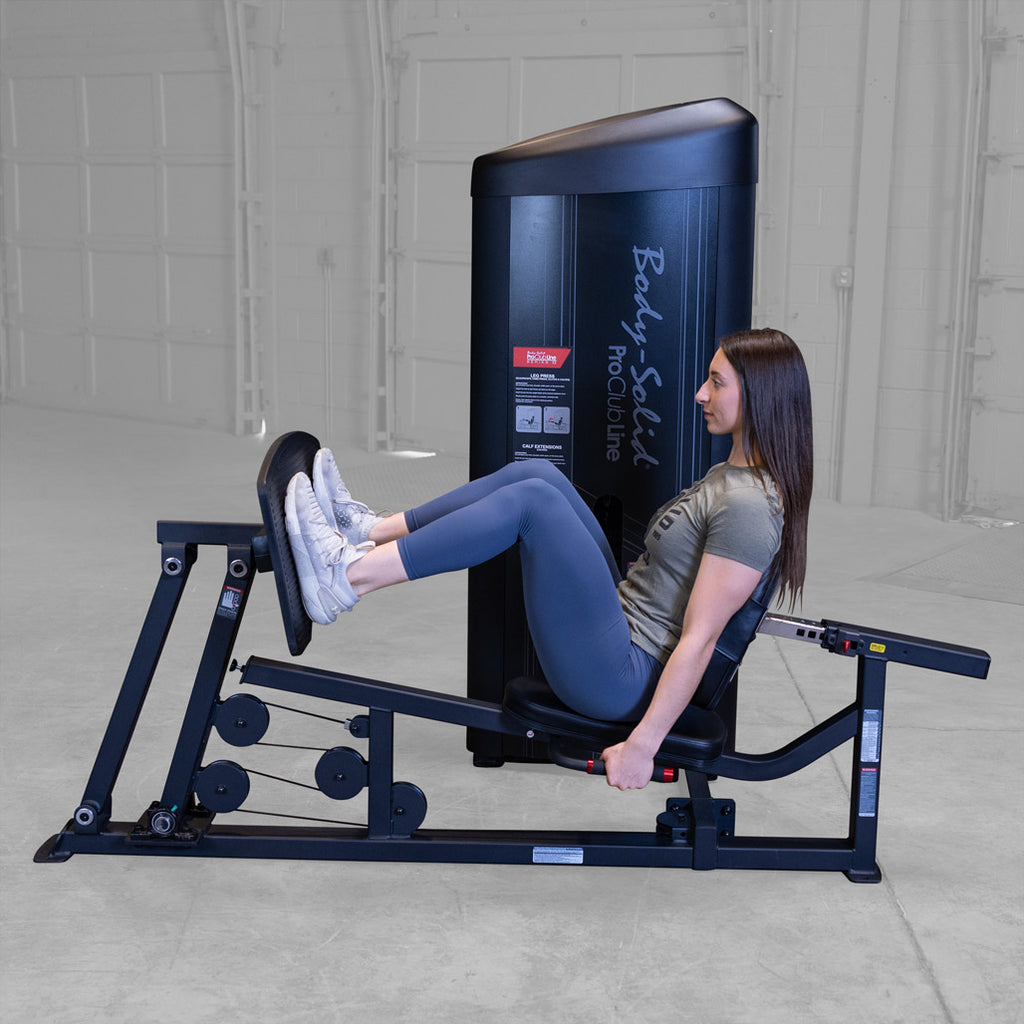 Body-Solid Pro ClubLine Series 2 Leg Press and Calf (S2LPCX), view 3