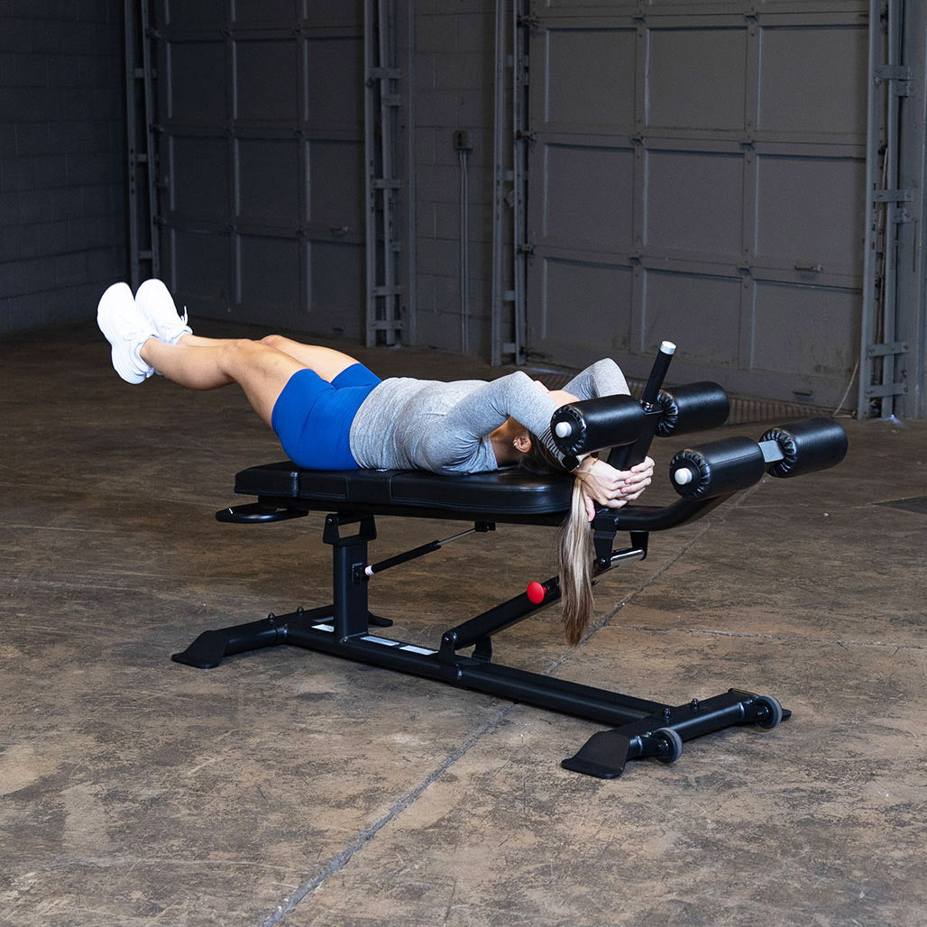 Body-Solid SAB500B Pro ClubLine Ab Bench (Black), view 6