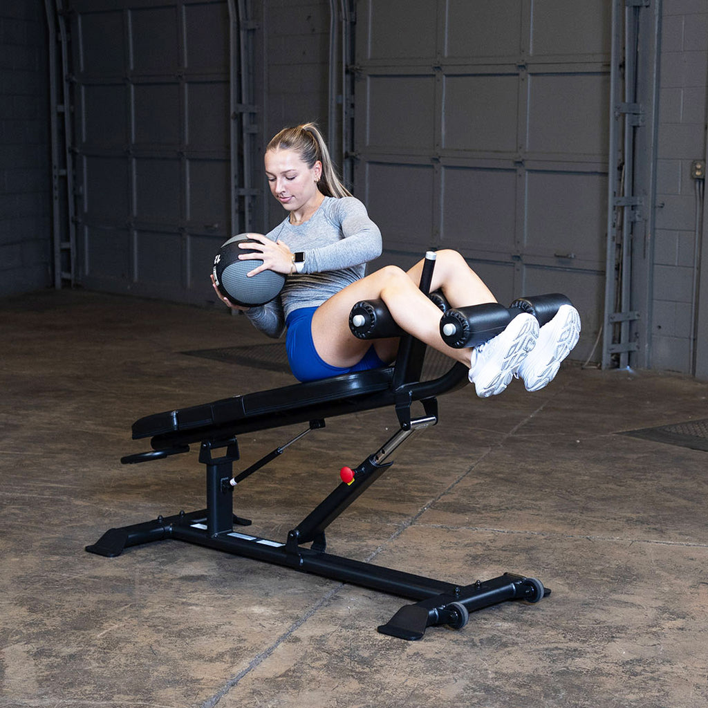 Body-Solid SAB500B Pro ClubLine Ab Bench (Black), view 5