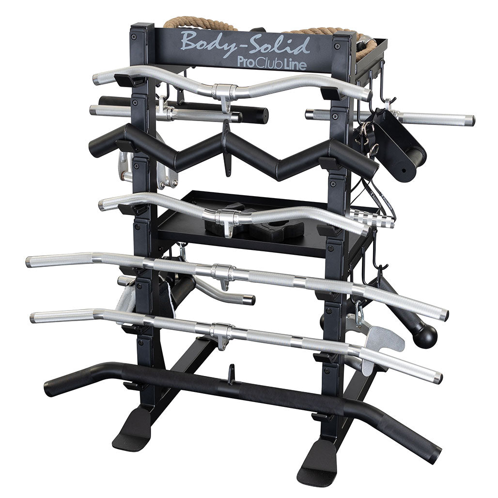 Body-Solid SAR100 Pro ClubLine Accessory Storage Rack, view 4