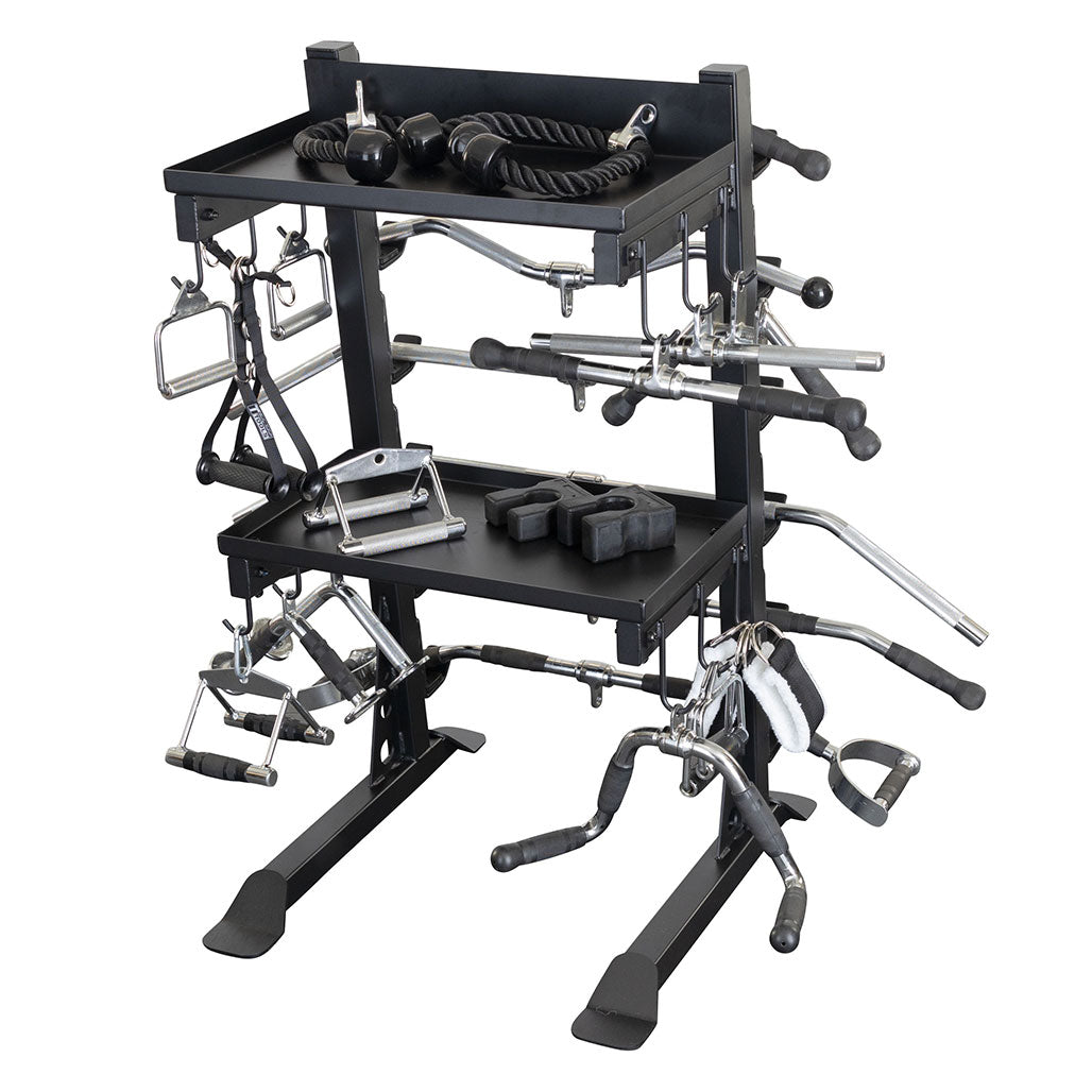 Body-Solid SAR100 Pro ClubLine Accessory Storage Rack, view 6