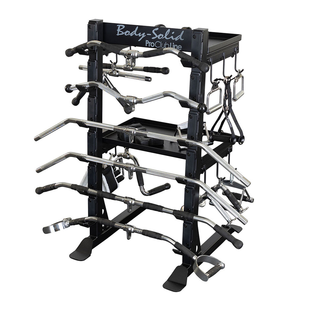 Body-Solid SAR100 Pro ClubLine Accessory Storage Rack, view 3
