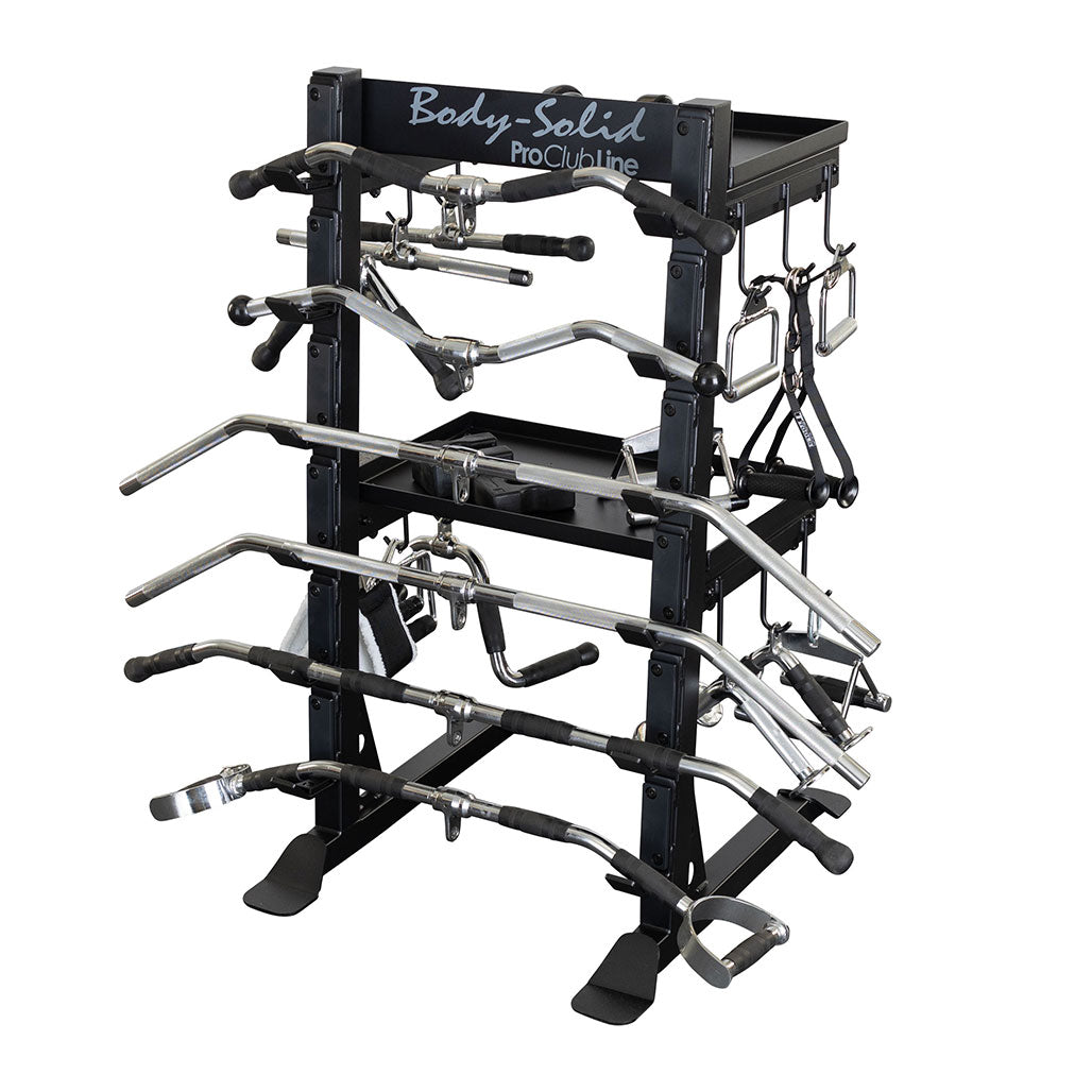 Body-Solid SAR100 Pro ClubLine Accessory Storage Rack, view 3