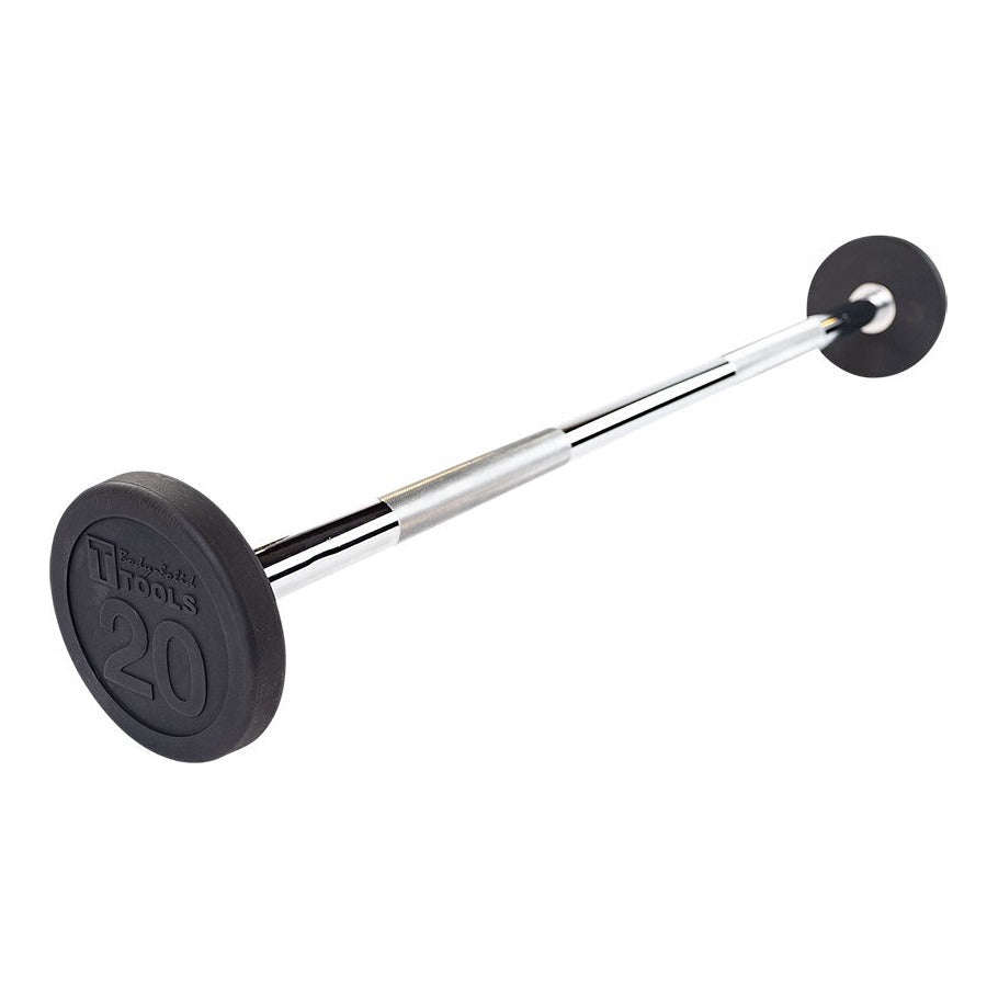Body-Solid SBB Rubber Coated Fixed Straight Barbells, view 3