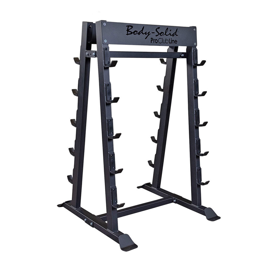 Body-Solid Pro ClubLine SBBR100 Fixed Barbell, Fixed Curl Bar Rack