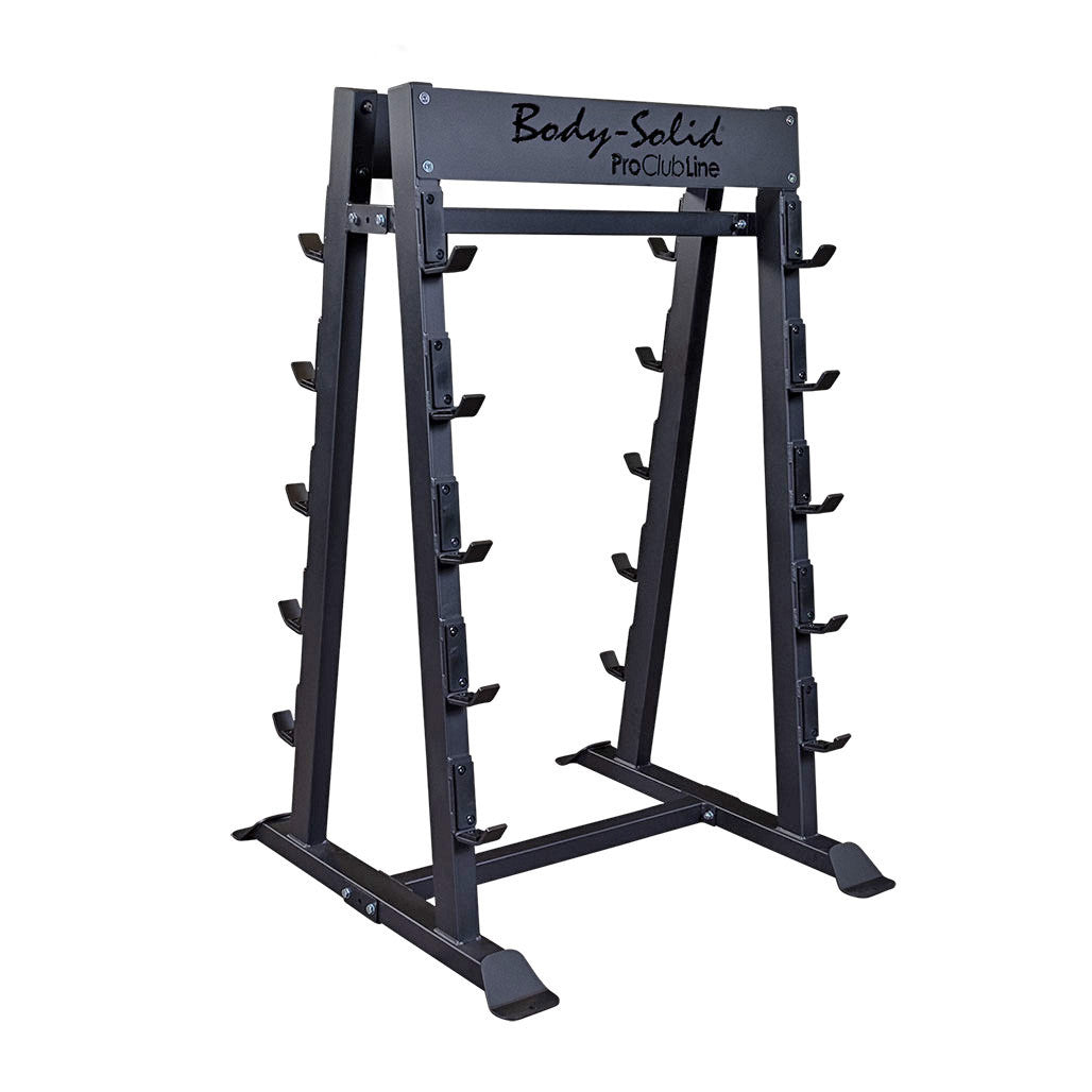 Body-Solid Pro ClubLine SBBR100 Fixed Barbell, Fixed Curl Bar Rack