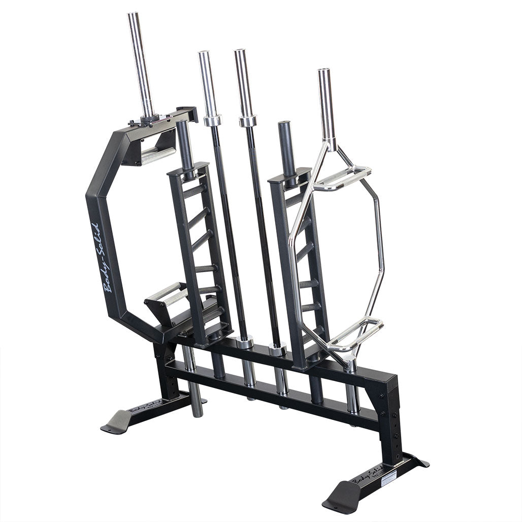 Body-Solid SBS60 PCL Vertical Barbell Rack, holds 6, view 3