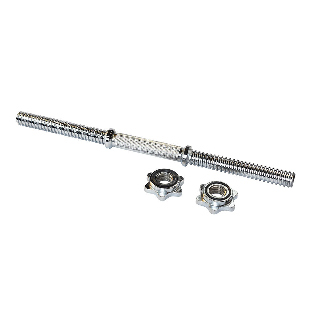 Body-Solid SDA19T 19" Threaded Solid Steel Dumbbell handle, Standard, view 4