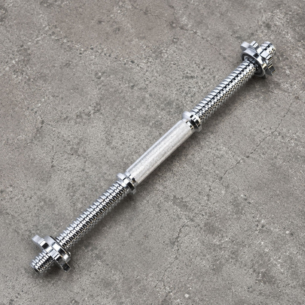 Body-Solid SDA19T 19" Threaded Solid Steel Dumbbell handle, Standard, view 2
