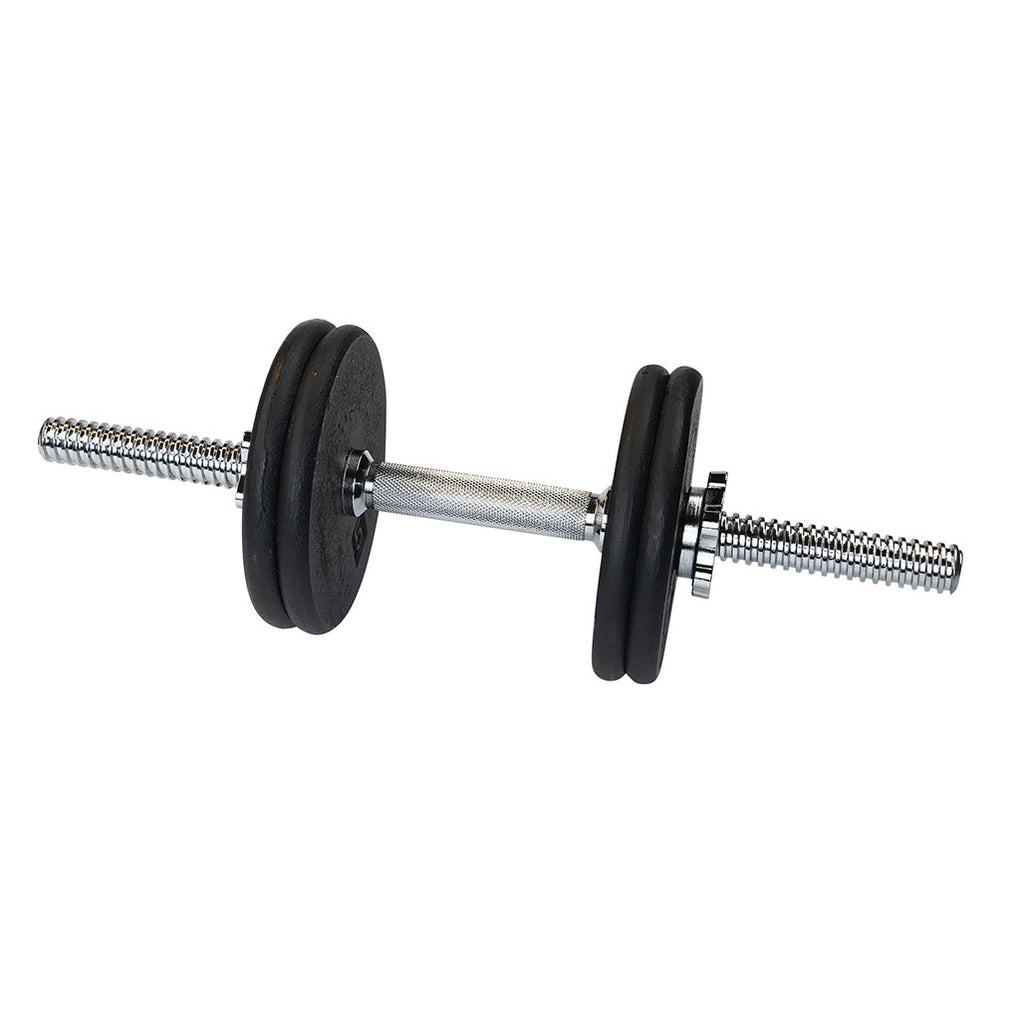 Body-Solid SDA19T 19" Threaded Solid Steel Dumbbell handle, Standard, view 6