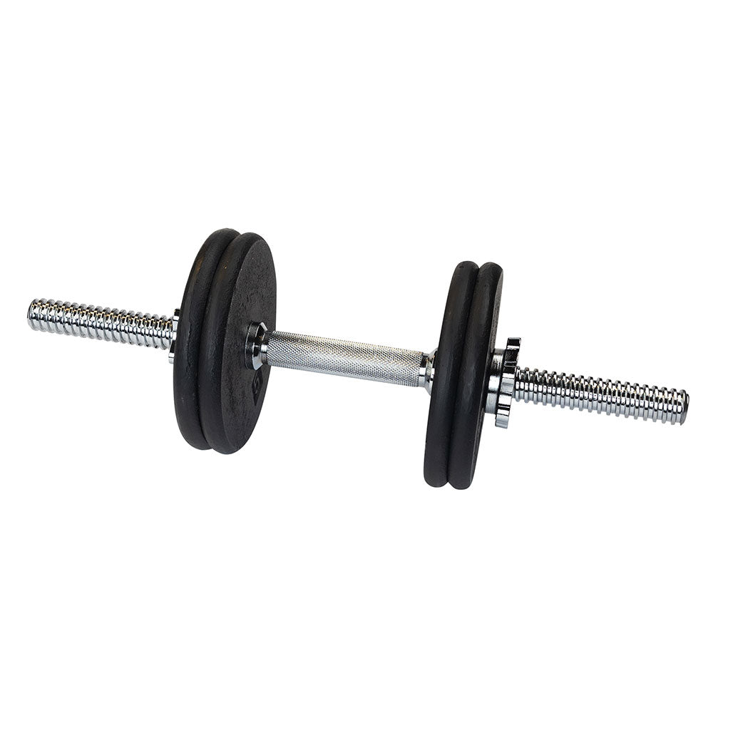 Body-Solid SDA19T 19" Threaded Solid Steel Dumbbell handle, Standard, view 6