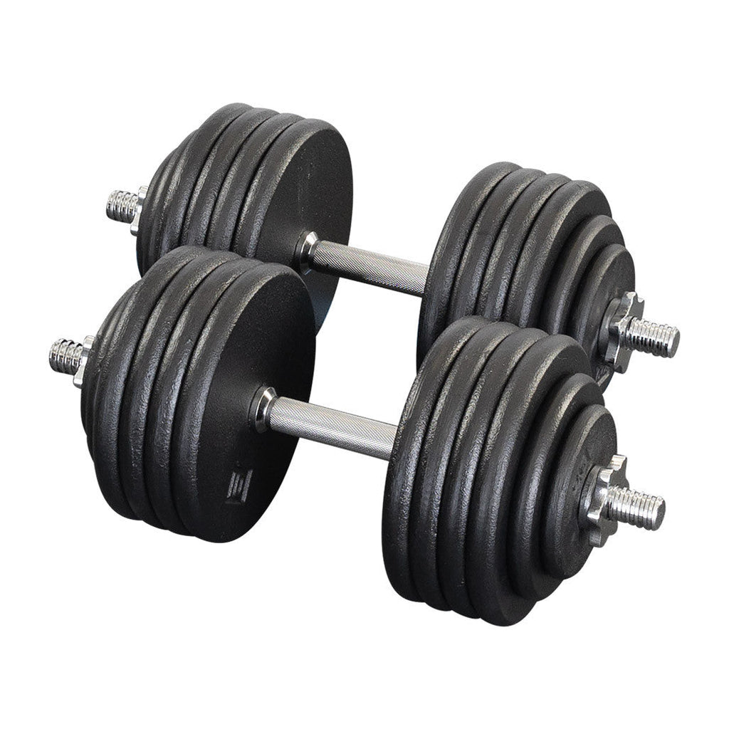 Body-Solid BSTADBPR Adj DB Pair 48.7lbs each, Includes 2 each SDA14T, 16 x RPB5, 4 x RPB2.5, view 10
