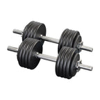 Body-Solid SDA19T 19" Threaded Solid Steel Dumbbell handle, Standard, view 3