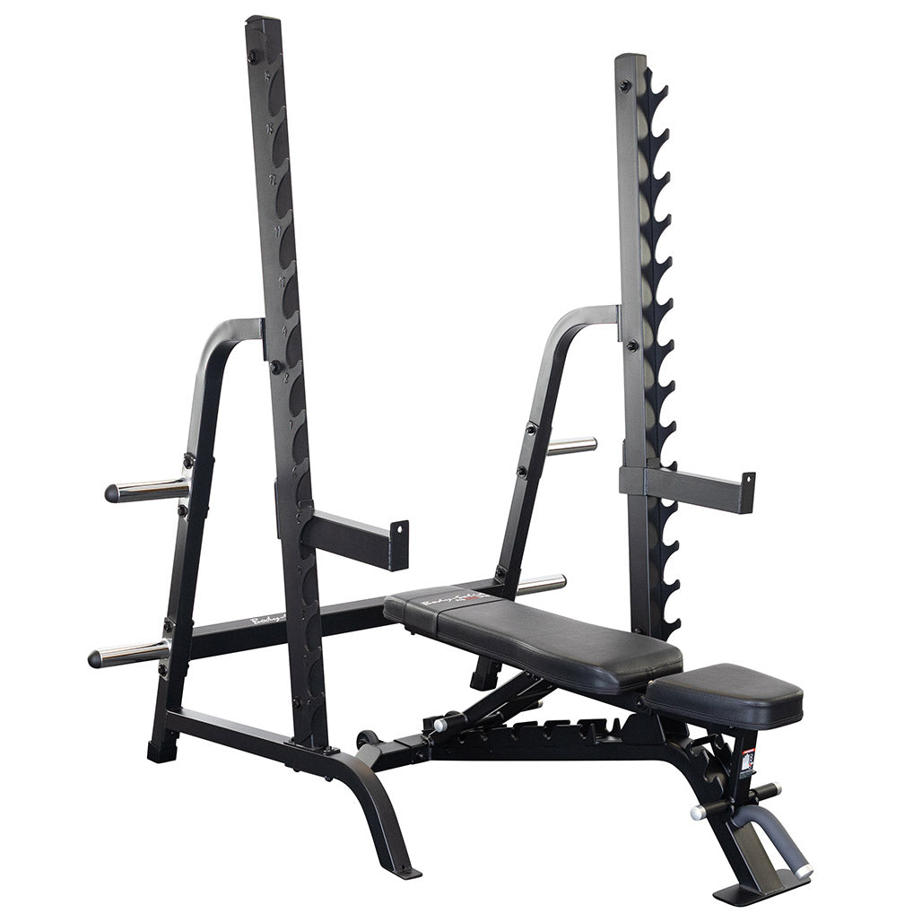 Body-Solid Pro ClubLine SDIB370 Full Commercial Adjustable Olympic Package, view 15