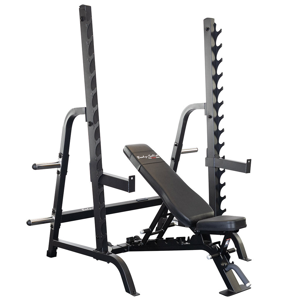 Body-Solid Pro ClubLine SDIB370 Full Commercial Adjustable Olympic Package, view 11