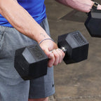 Body-Solid SDR Rubber Hex Dumbbells, view 2
