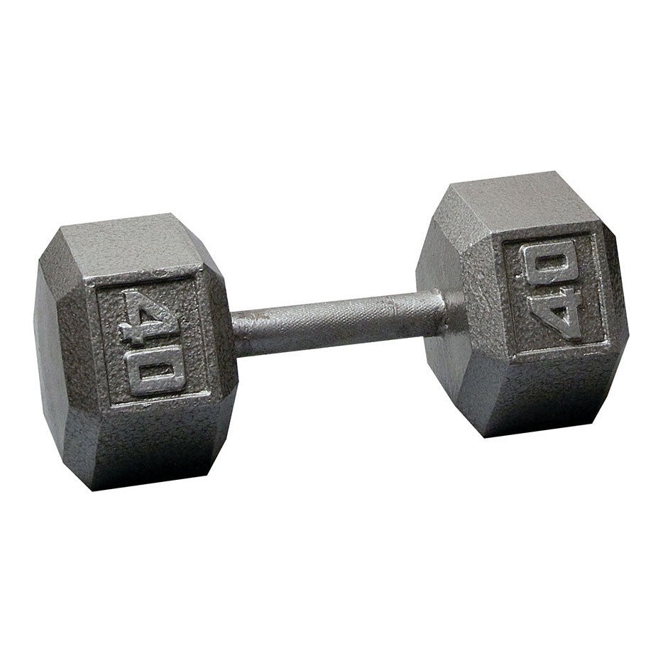 Body-Solid SDX70 Cast Hex Dumbbells 70 lb (Pair)