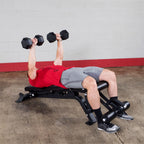 Body-Solid Pro ClubLine SFID425 Flat Incline Decline Bench, view 4