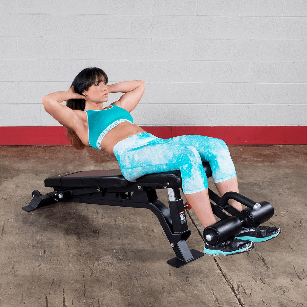 Body-Solid Pro ClubLine SFID425 Flat Incline Decline Bench, view 3