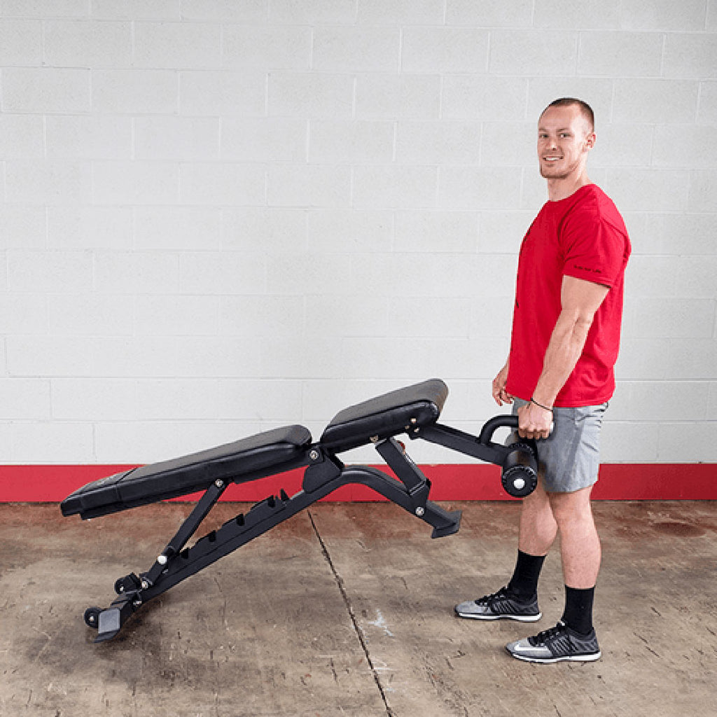 Body-Solid Pro ClubLine SFID425 Flat Incline Decline Bench, view 5