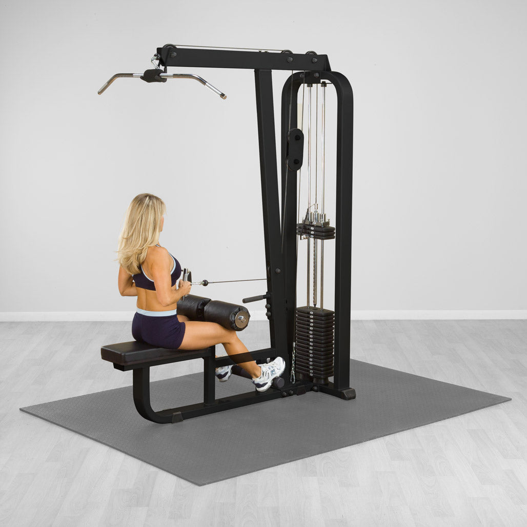 Body-Solid Pro ClubLine Lat Machine / Mid Row (SLM300B), view 4