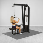 Body-Solid Pro ClubLine Lat Machine / Mid Row (SLM300B), view 5