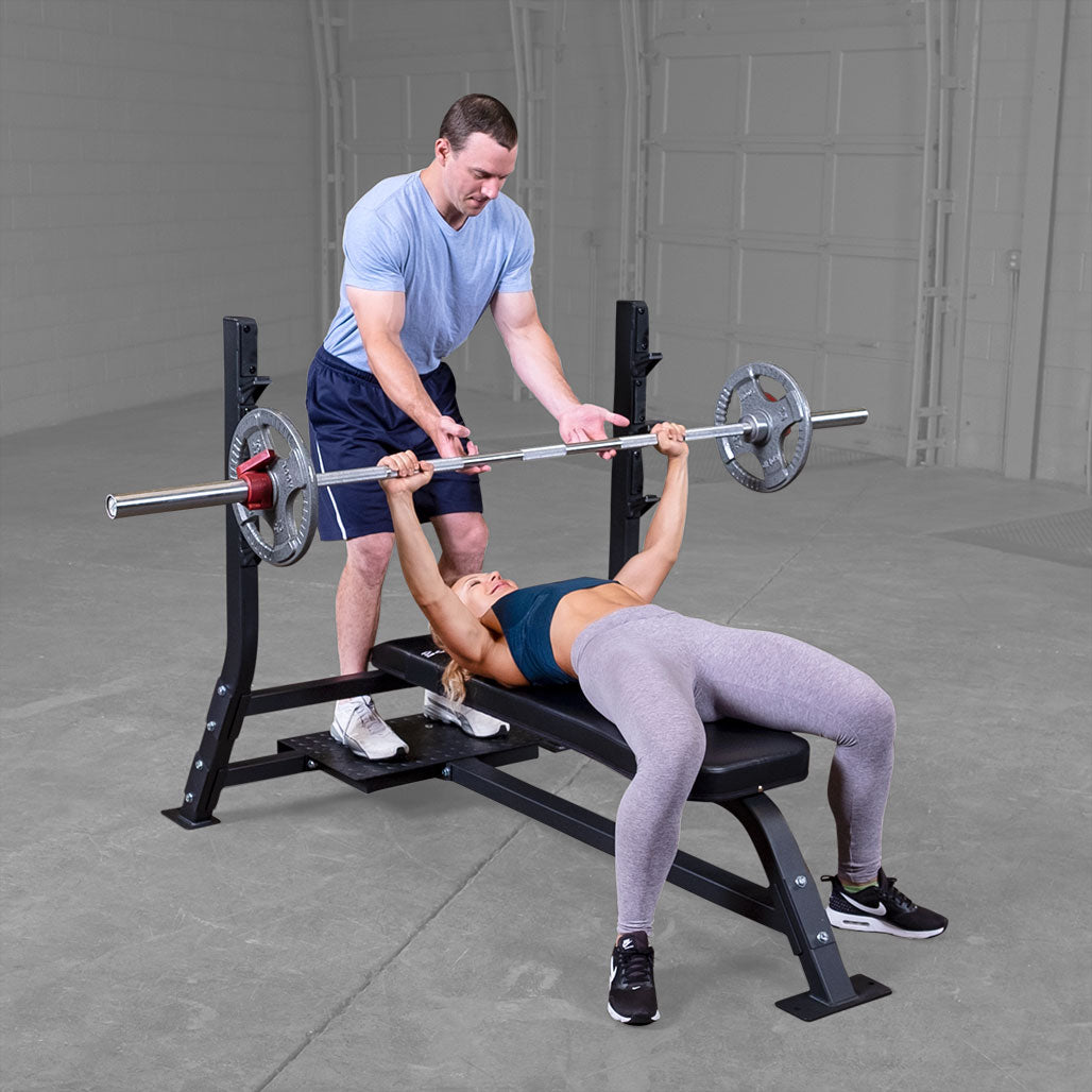 Body-Solid SOFB250 PCL Oly Flat Bench, view 4