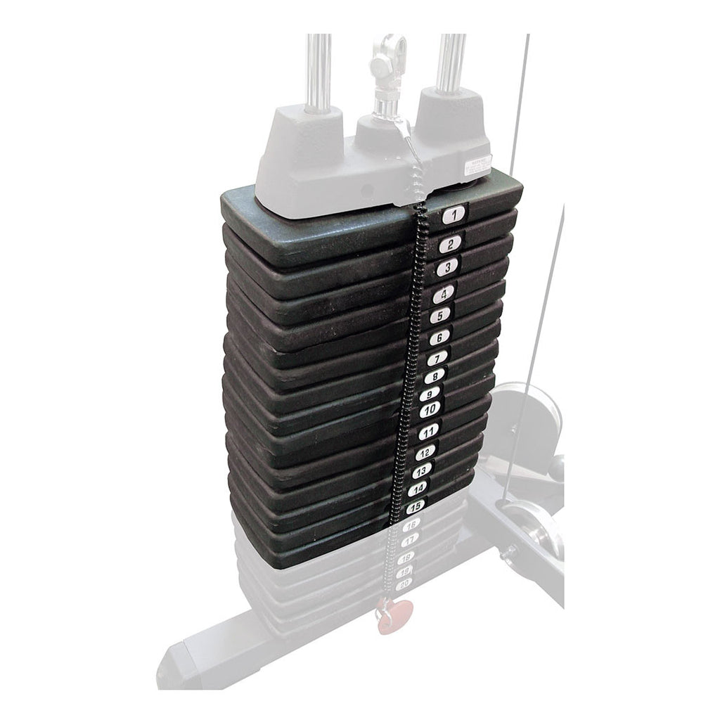 Body-Solid SP150 150 lb stack upgrade (pp10)