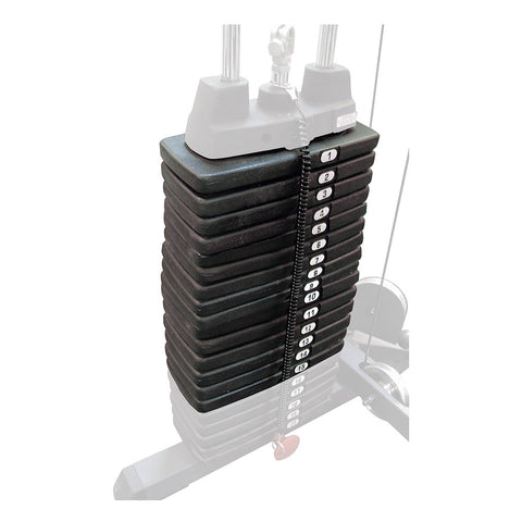 Body-Solid SP150 150 lb stack upgrade (pp10)