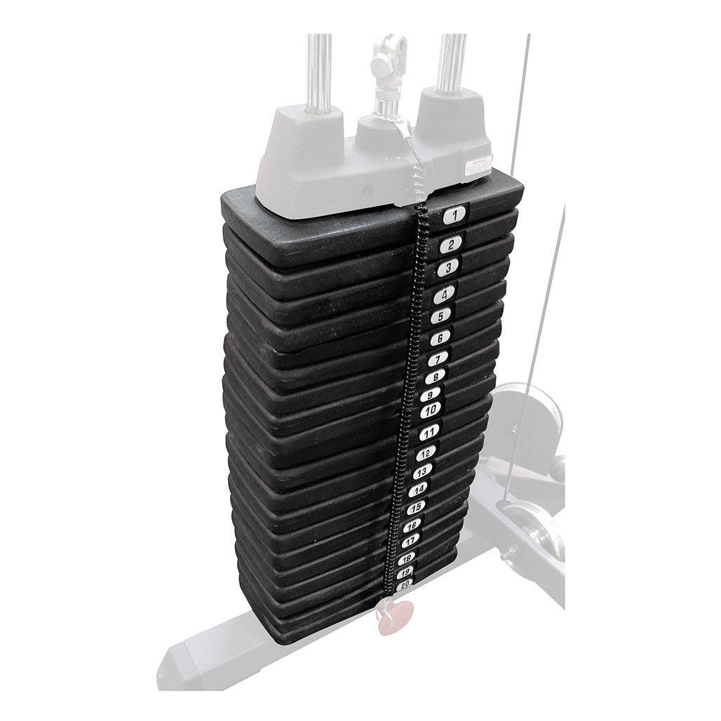 Body-Solid SP200 200 lb weight stack (pp10)
