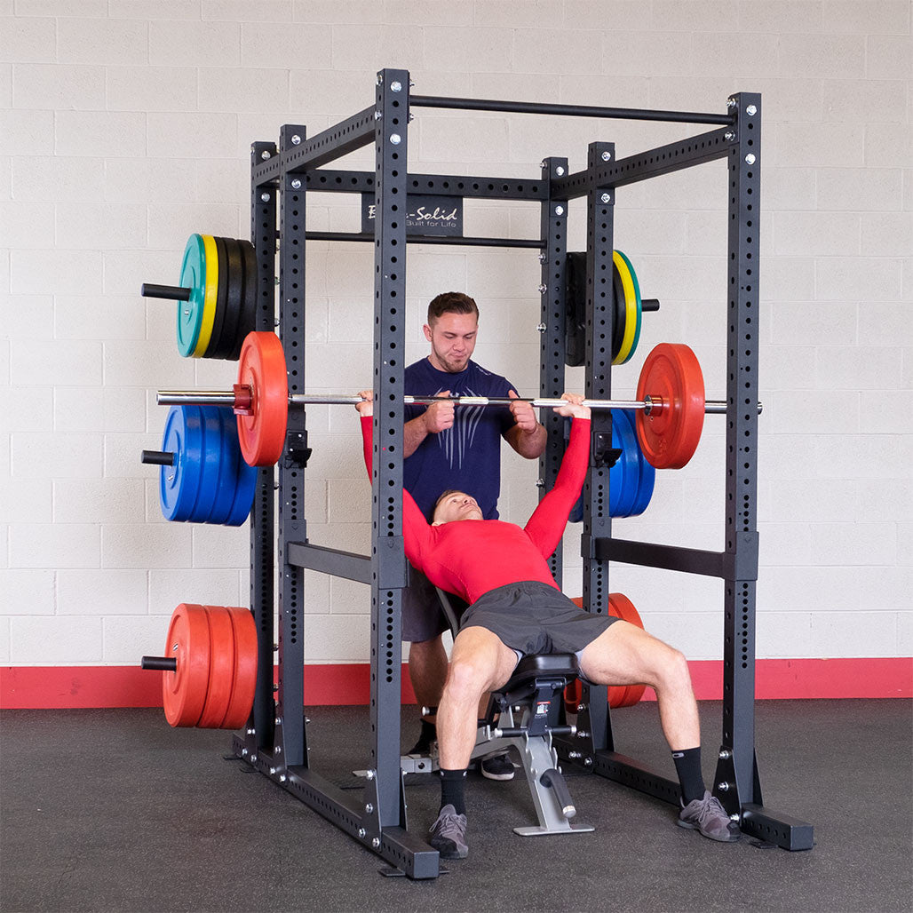 SPR1000SS Power Rack with Extension and Strap Safeties