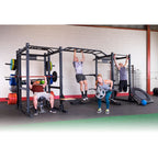 Double SPR1000 Power Rack with Extensions and Monkey Bars