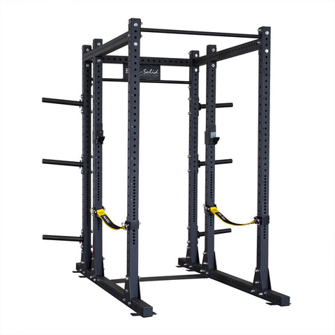 Body-Solid SPR1000SS Estación base de rack de potencia PCL, correas de seguridad y extensión SPR1000SS