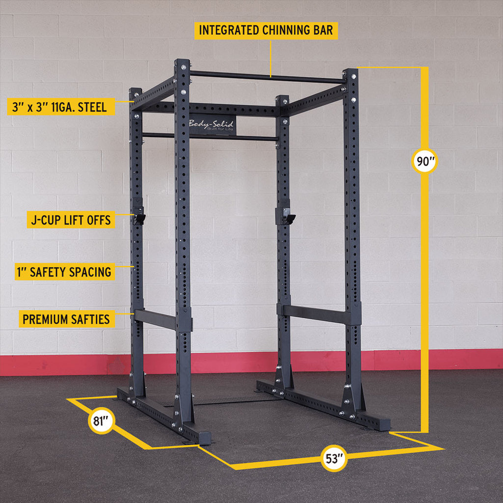 SPR1000 Power Rack with Rear Extension