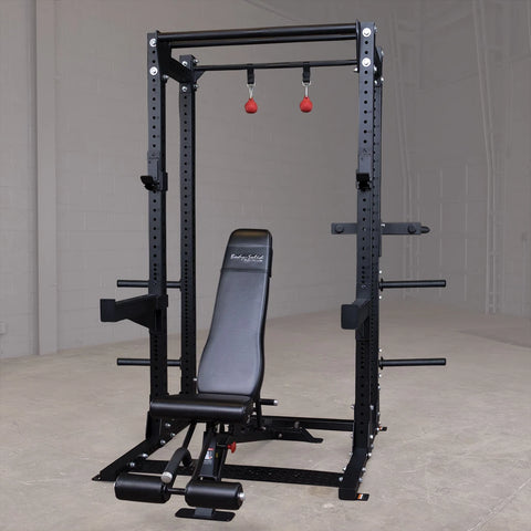Body-Solid Pro ClubLine Extended Half Rack Package (SPR500BACKP4)