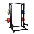 Body-Solid SPRHALFBACK PCL Half Cage SPR500 Extension w 4 Weight Horns, view 2