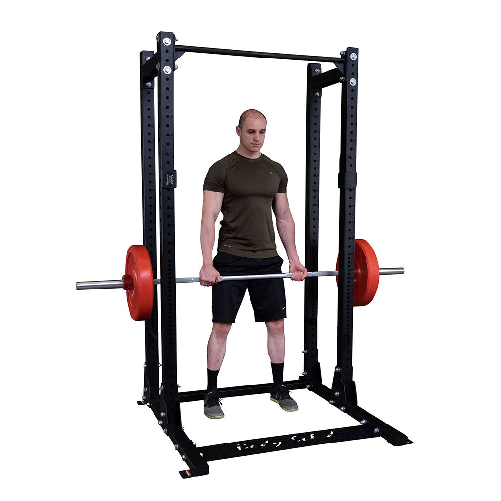 Body-Solid SPRHALFBACK PCL Half Cage SPR500 Extension w 4 Weight Horns, view 5