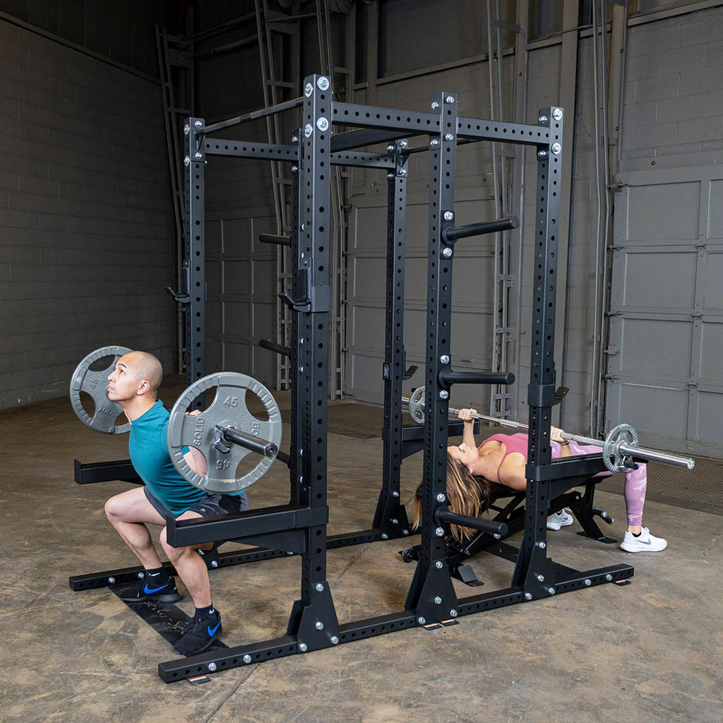 Body-Solid Pro ClubLine SPR500DBL Double Half Rack, 2 Sided Half Rack, view 7