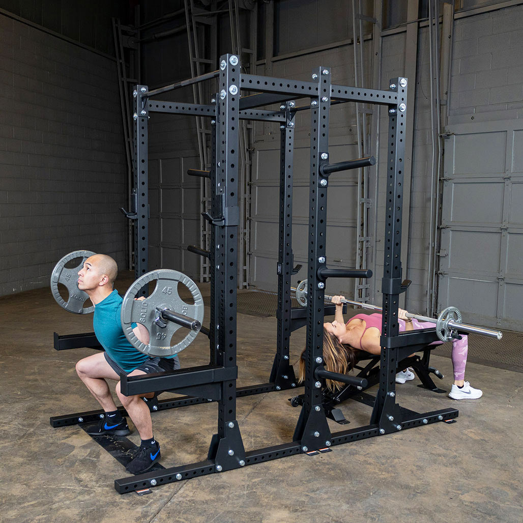 Body-Solid Pro ClubLine SPR500DBL Double Half Rack, 2 Sided Half Rack, view 7