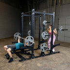 Body-Solid Pro ClubLine SPR500DBL Double Half Rack, 2 Sided Half Rack, view 8