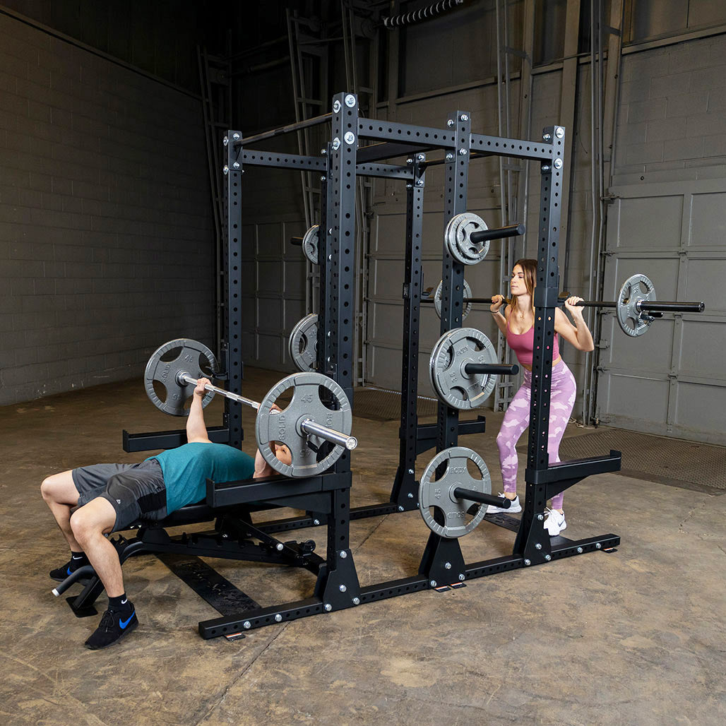 Body-Solid Pro ClubLine SPR500DBL Double Half Rack, 2 Sided Half Rack, view 8