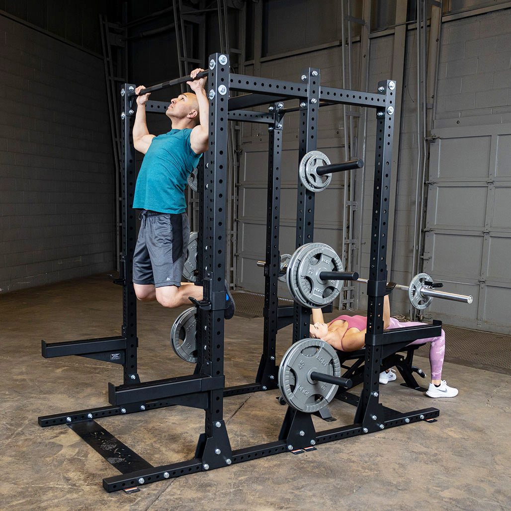 Body-Solid Pro ClubLine SPR500DBL Double Half Rack, 2 Sided Half Rack, view 6