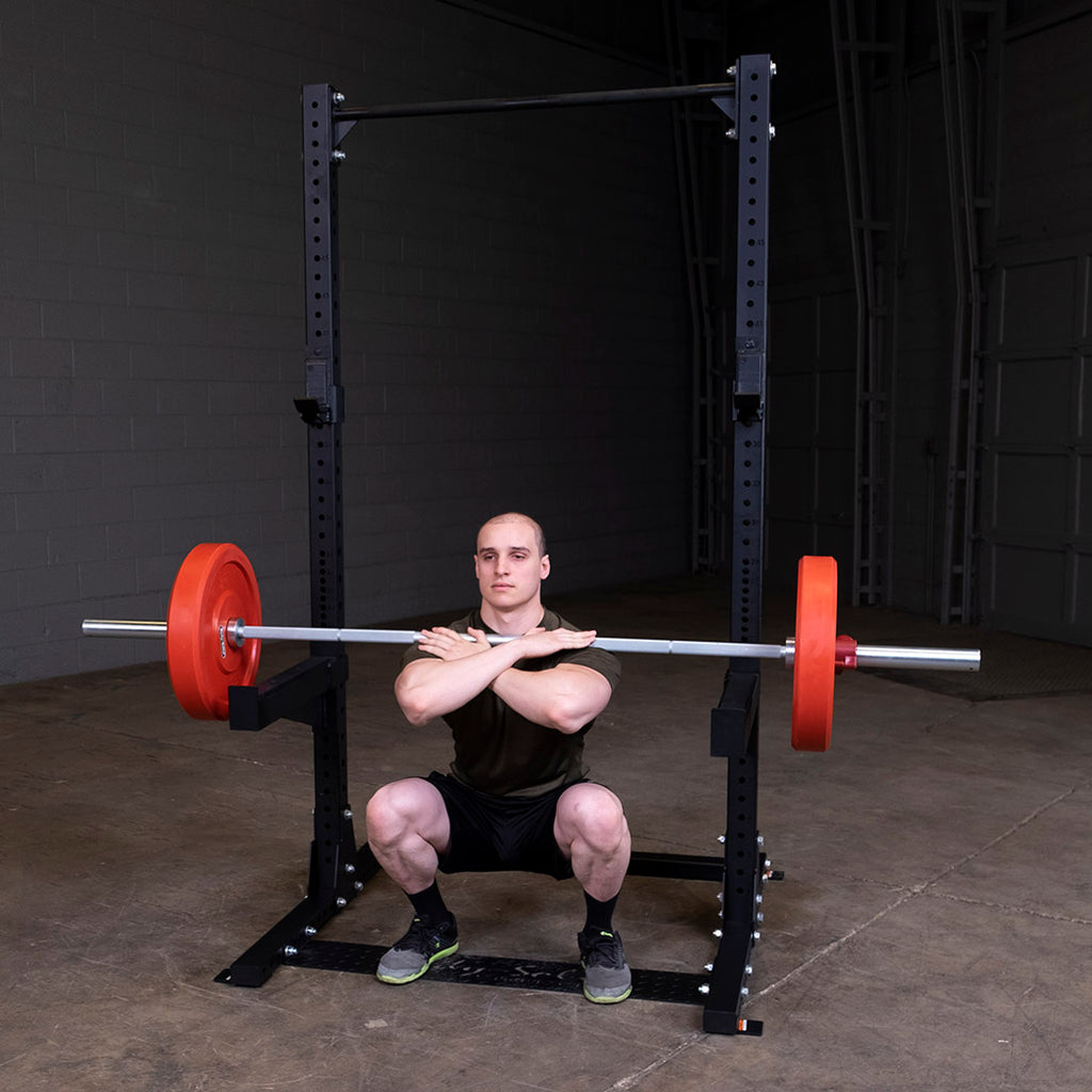 Body-Solid Pro ClubLine Half Rack and Adjustable Bench Package (SPR500P2), view 7