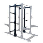 Body-Solid Pro ClubLine SPRDBLKIT Double Half Rack Kit w Weight Horns x 6, view 3