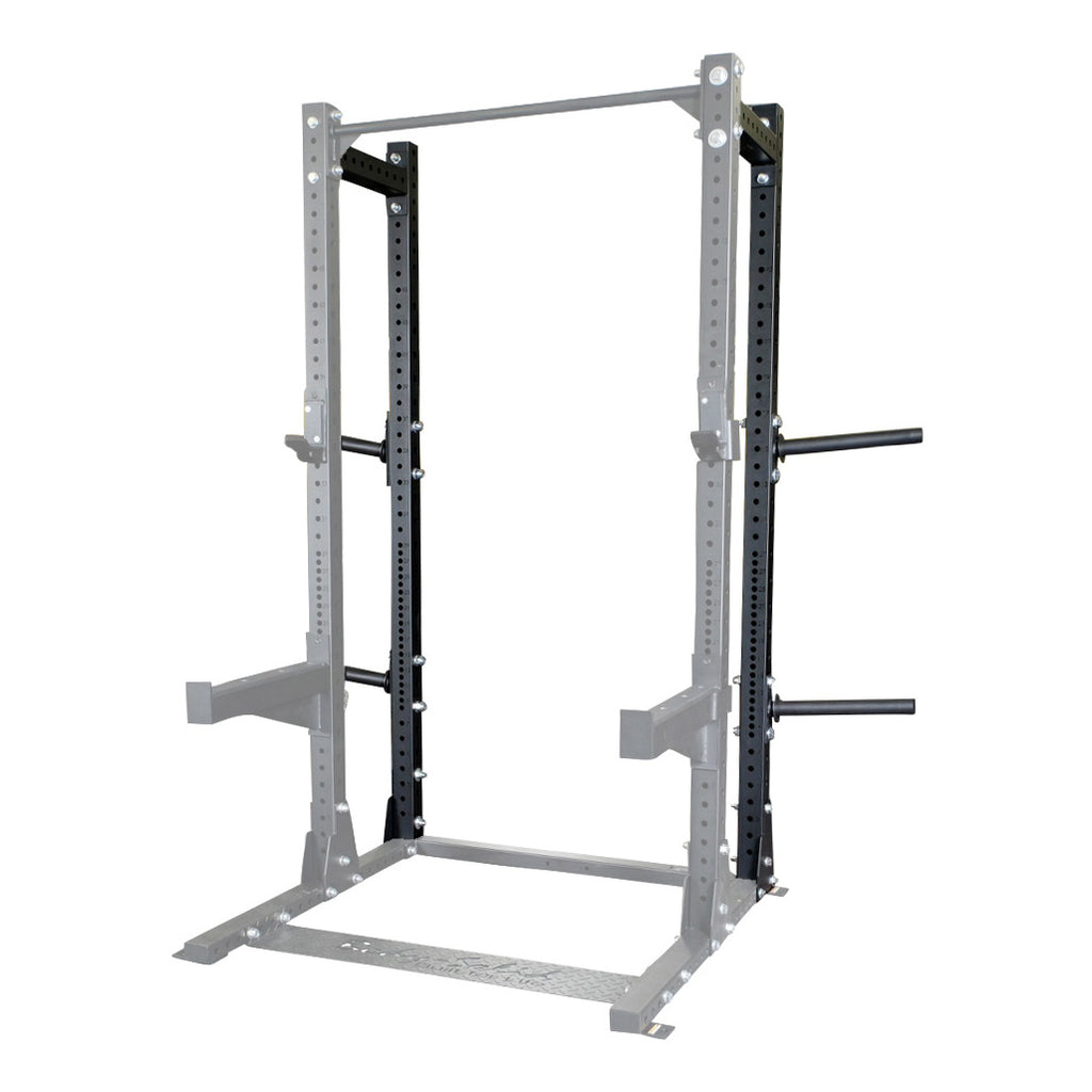 Body-Solid SPRHALFBACK PCL Half Cage SPR500 Extension w 4 Weight Horns, view 3