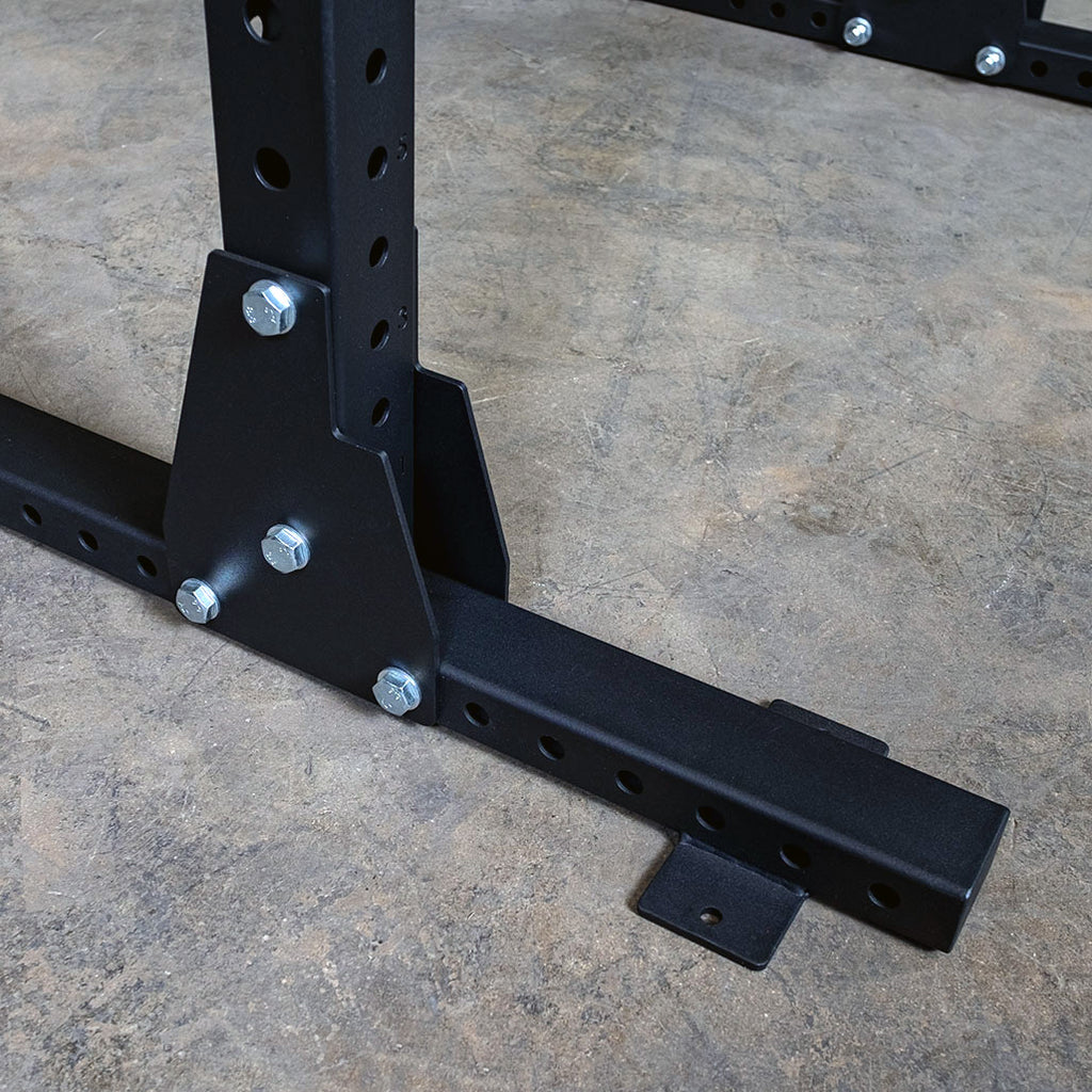 Body-Solid SPRHALFBACK PCL Half Cage SPR500 Extension w 4 Weight Horns, view 10